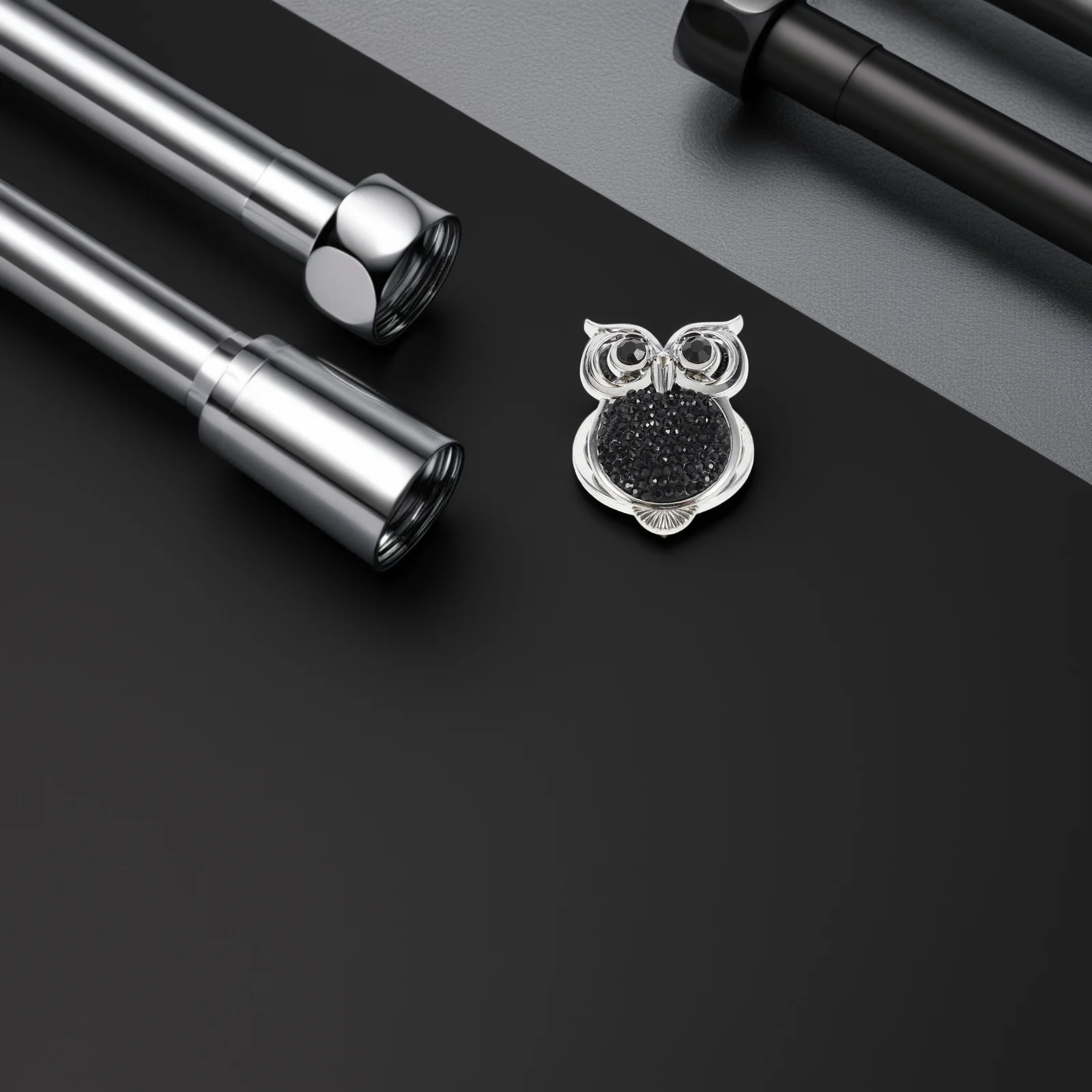 

Cute Owl Car Starter Cover Ignition Button Protector Waterproof Durable Black Bling Accessories Push Switch Decor