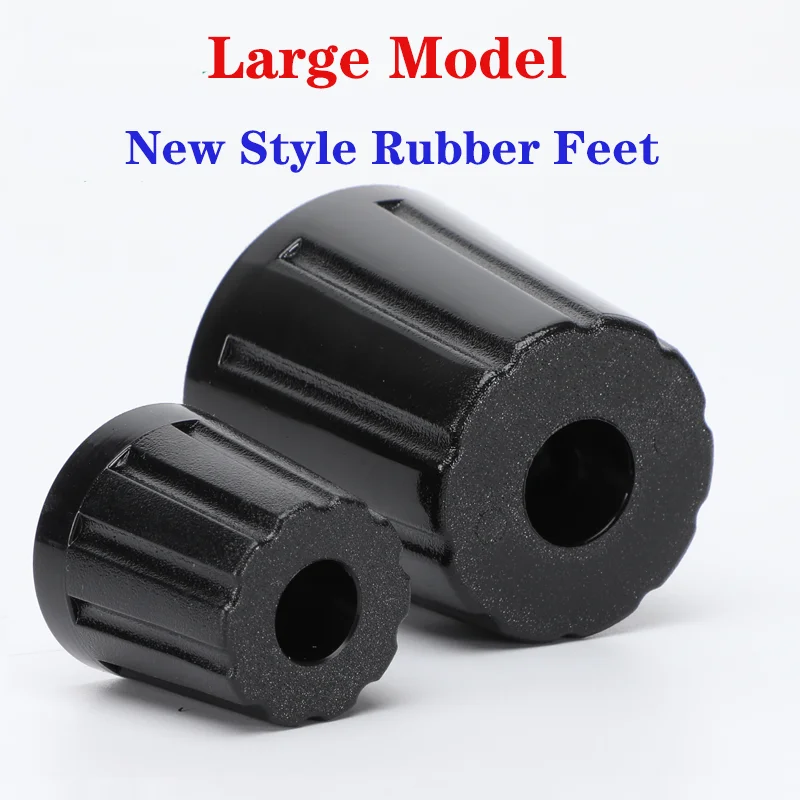 

2/4pc New Style Black Cone Rubber Feet Furniture Legs Feet Chair Floor Protector Cushion Bumper Non-slip Increase Damping Pad