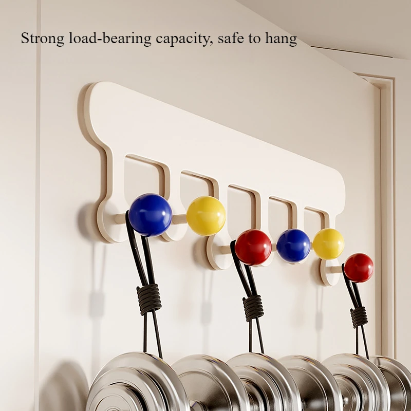 خطاف مغناطيسي دوبامين، بدون حفر، حامل قوي. استخدم على باب الدخول، شماعة الملابس، الثلاجة. لاصق لا أثر له #3