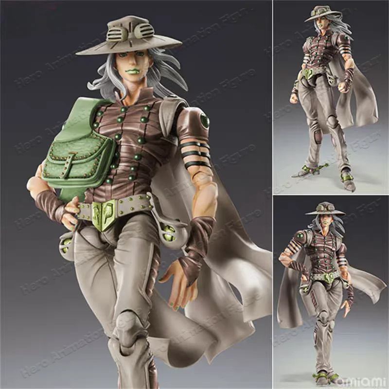 

Super Action Statue Bizarre Adventure Steel Ball Run Gyro Zeppeli Collectible Figure - In Stock Room Desktop Decoration Figure