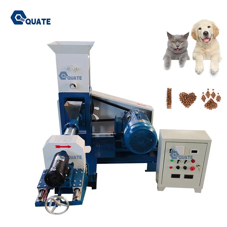 Pet cat Kibble Food Making Machine Multiple Product Styles Pet Food Making Machine