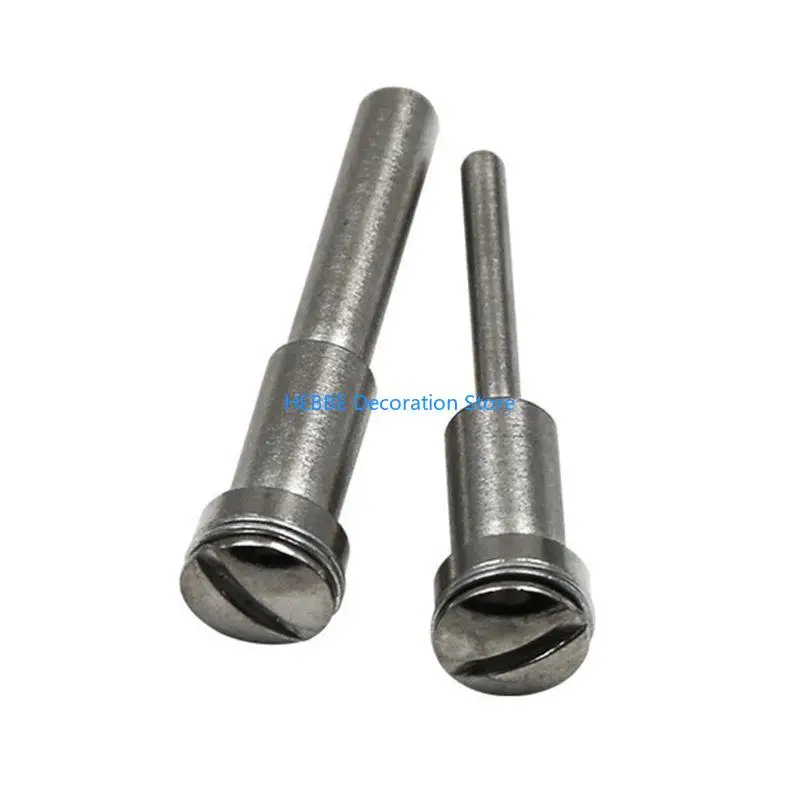 B0KC HSS Cut-off Wheel Holder for Shaft Tool 3.2mm/6mm Apertures Optional Parts   Screw Mandrel Shank Sander Rotary Tool