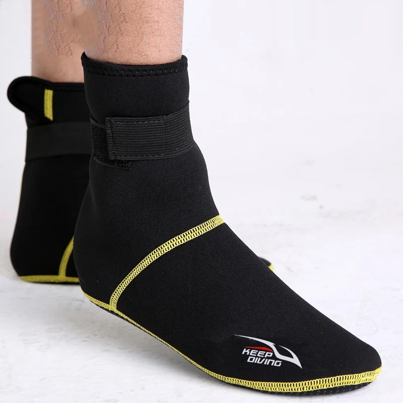 Diving Socks 3mm Neoprene Beach Water Socks Thermal Wetsuit Boots Anti Slip Diving Socks for Rafting Snorkeling Sailing Swimming