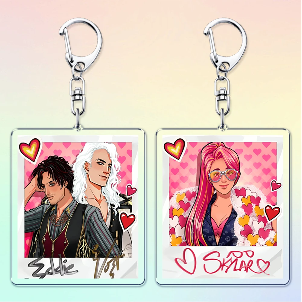 Llaveros con fecha de videojuegos para bolsa de accesorios, llaveros Eddie Betty Mateo, joyería, fanáticos de los jugadores, regalos para amantes del juego