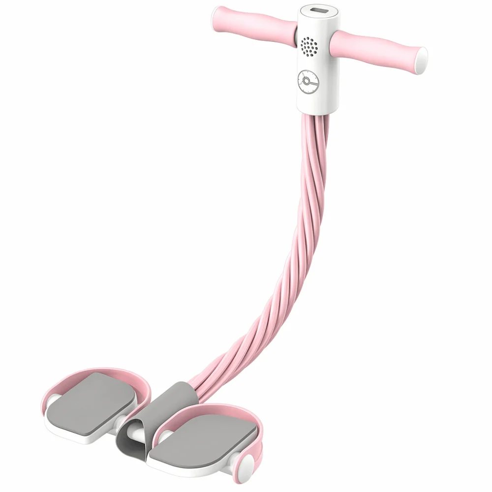 

Elastic Resistance Band with Handles 4-Tube/6-Tube Latex Resistance Bands Anti-Break Thicken Ankle Pull Rope Fitness Equipment