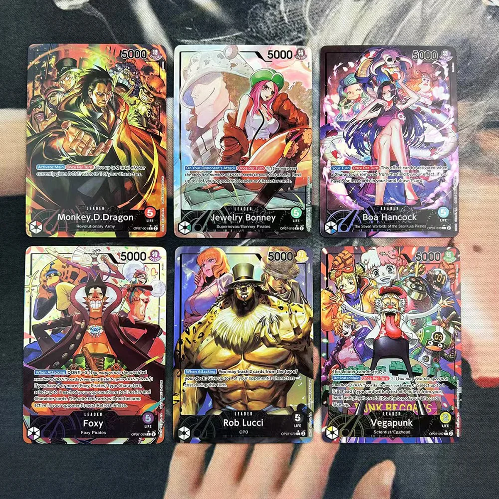 ONE PIECE Anime characters ami Trafalgar D Water Law DIY Homemade Collection card Christmas birthday gift Game toys