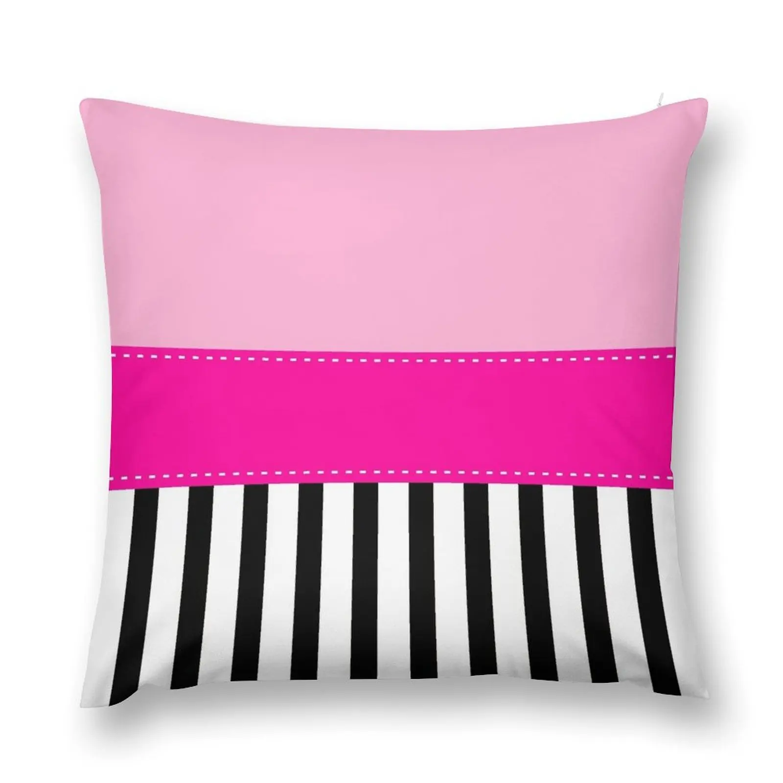 

Fuchsia, black and white Throw Pillow Sofa Cushions Cover Pillowcases For Pillows ornamental pillows for living room pillow