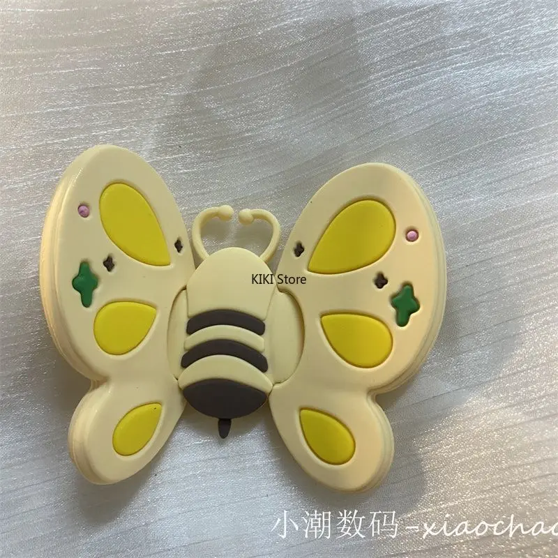 Rosa Handyständer Butterfly Bee Dreidimensionaler Ständer Silikon Faltpaste