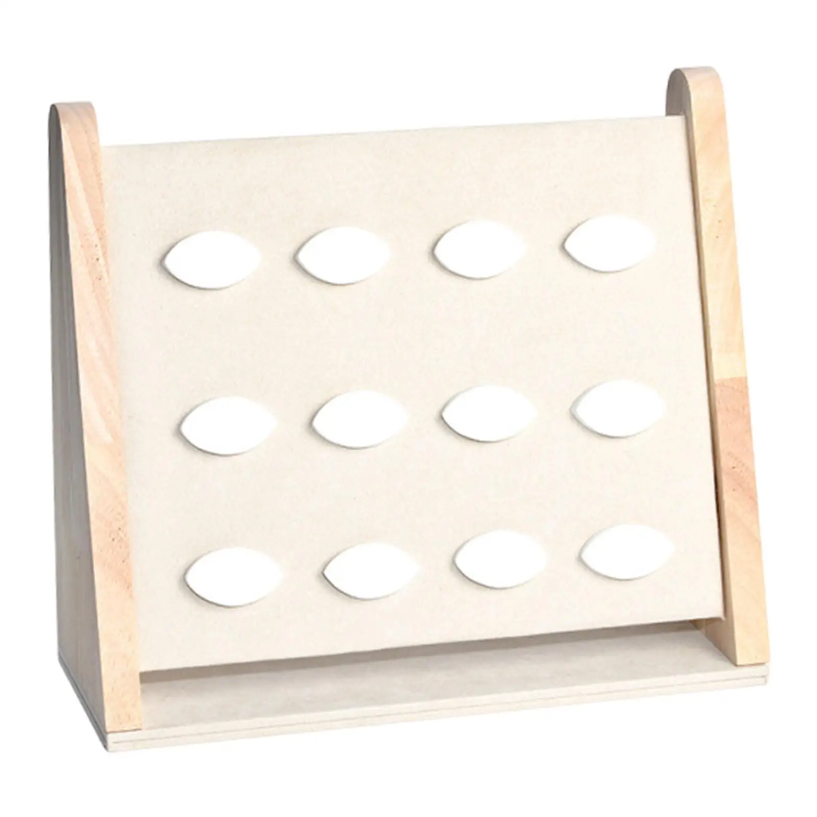 Eyelash Extension Pad Lash Tile Holder Makeup Training Supplies High Performance Wood Gifts Replace Part Eye Lash