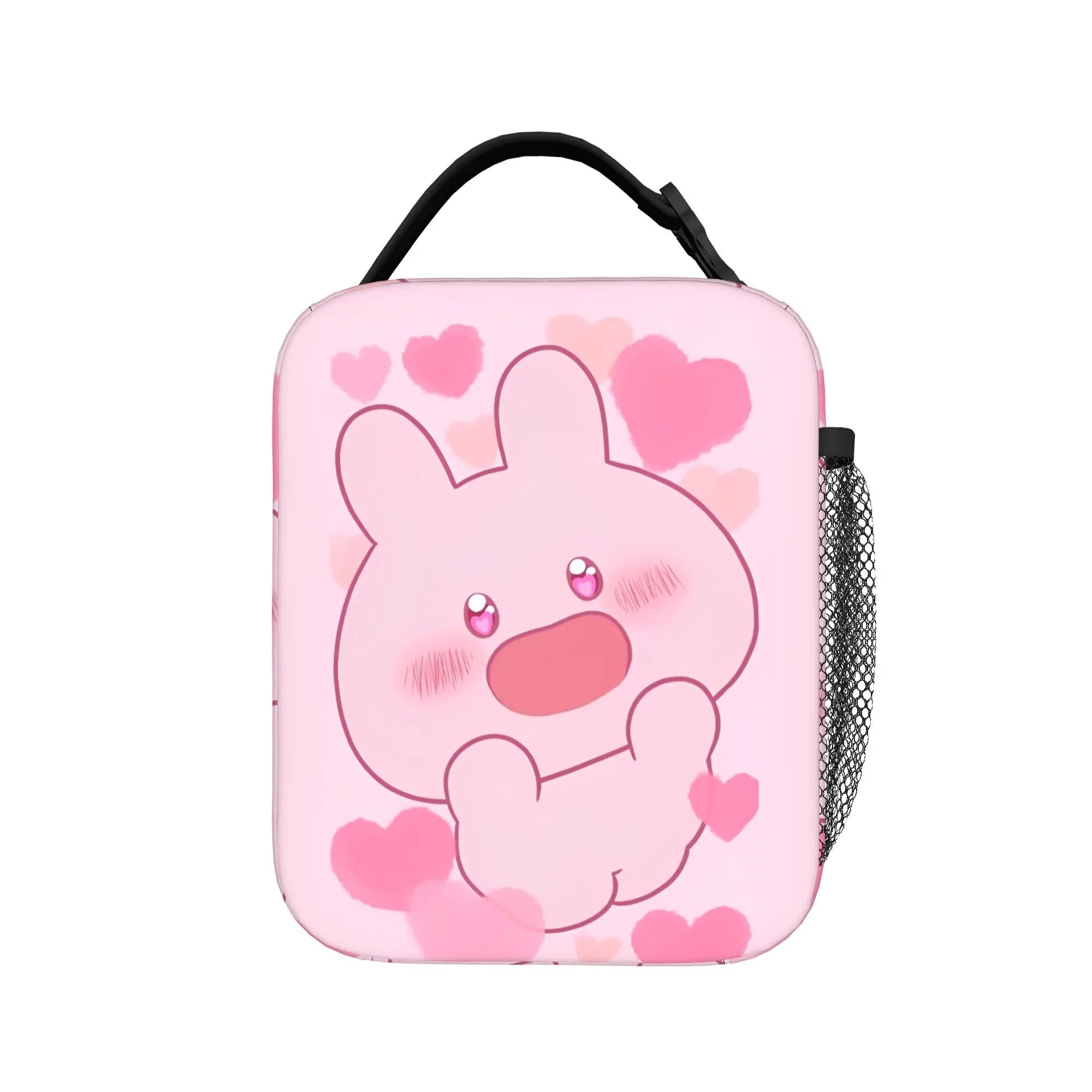Love Asamimichaan Cute Asamimi Insulated Lunch Bag Cooler Bag Reusable,Meal Container  Large Tote Lunch Box Food Storage Bags