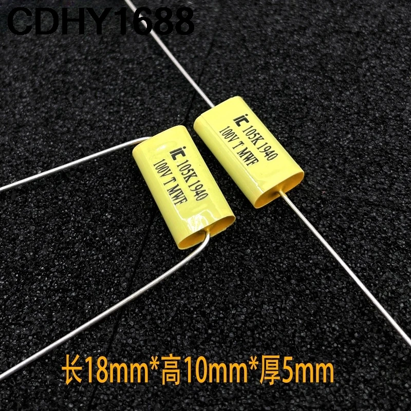 10PCS IC MWF 105 1.0uf 1uf 100v แกนไข้เสียงอินฟินิตี้ HIFI ไฟฟ้า