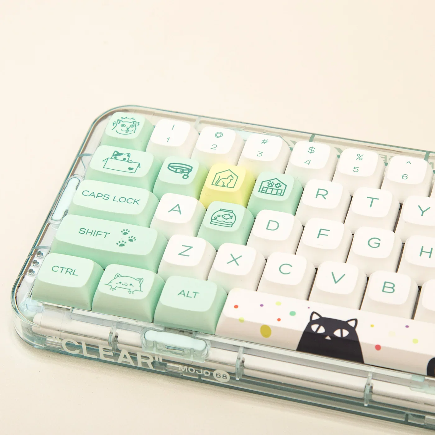 MAC Keycap XDA Height PBT Sublimation 61 75 87 96 104 108 Keys