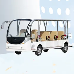 Customized 9/11/14 Seater Electric Tourist Bus 4 Wheelers Adult Cheap Scenic Spot Sightseeing Bus Dealer Customizable