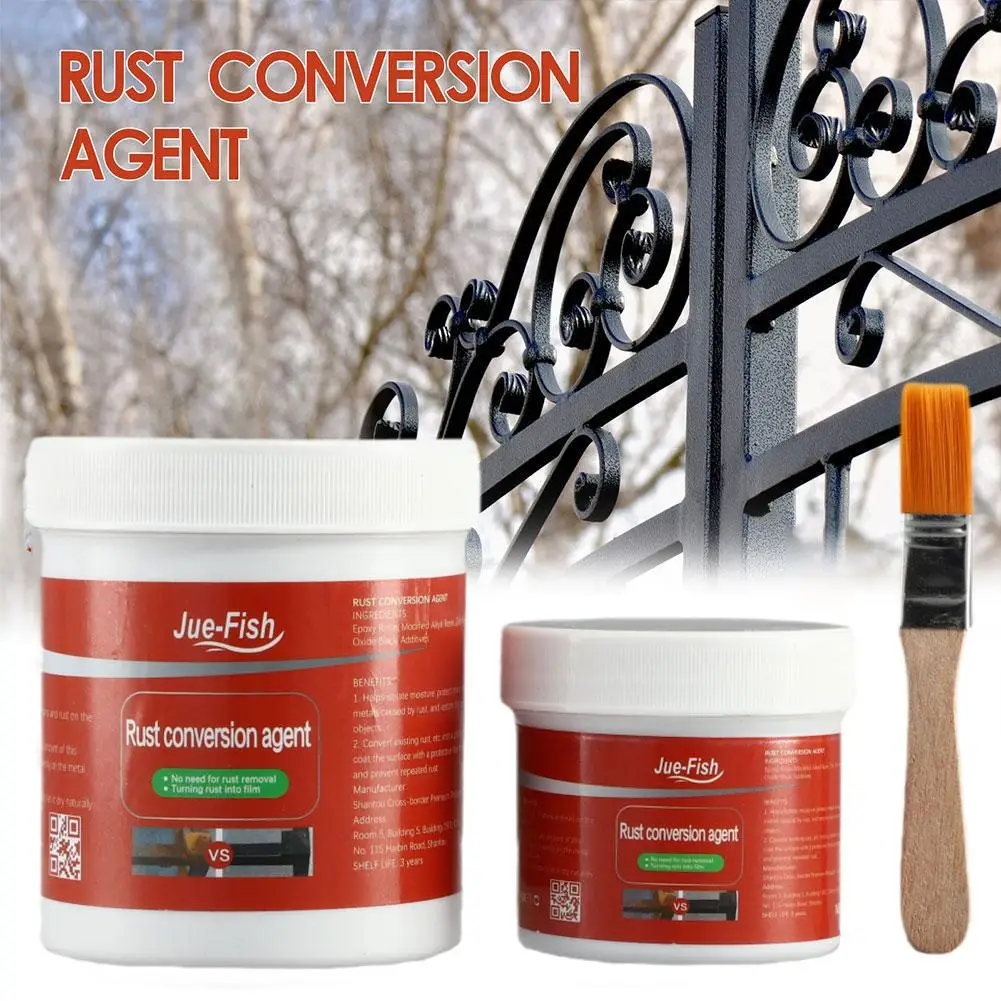 

100/300g Rust Remover For Metal Water Based Paint Rust Converter Multi Purpose Anti-rust Protection Paint Car Coating Primer