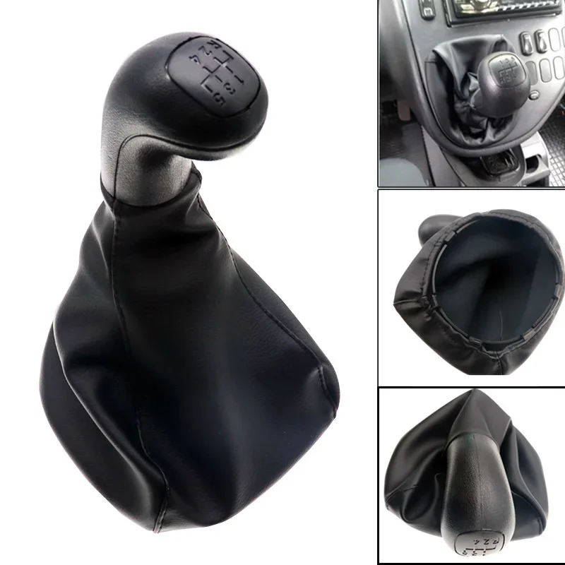 5-Speed Gear Shift Knob Gaiter Boot #0002670010 For Mercedes Benz VITO W638 638 Shifter Handball With Frame Car Accessories