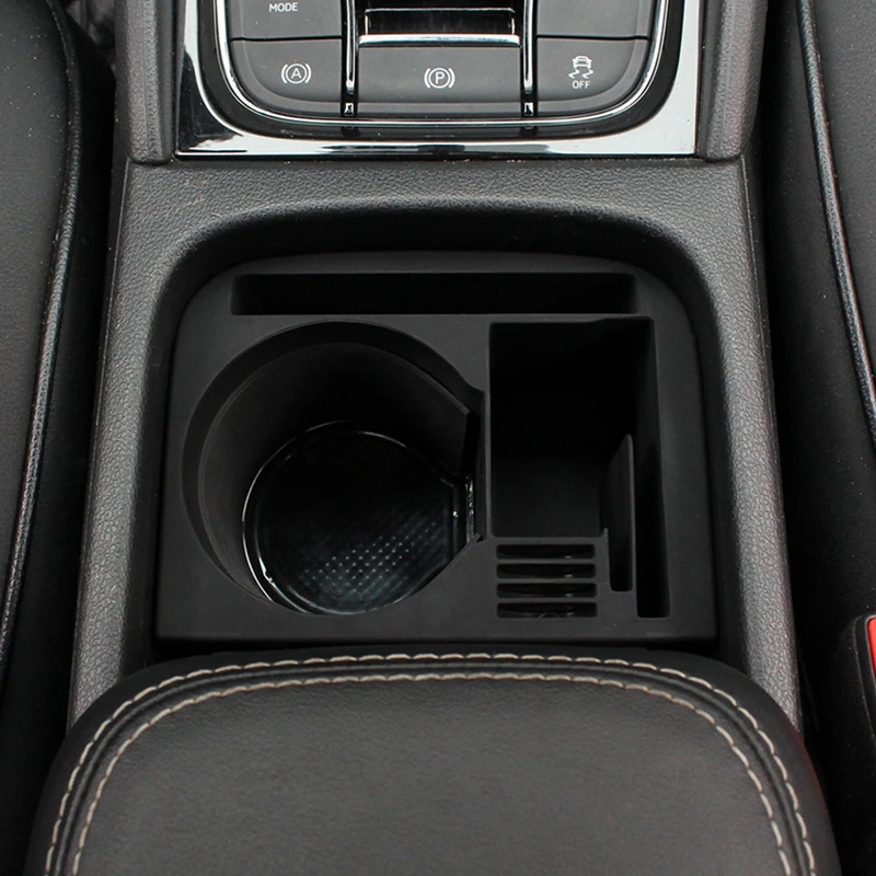 Car central storage box cup holder for Skoda Kodiaq GT 2016 2017 2018 2019 2020 Auto Accessories - Image 6