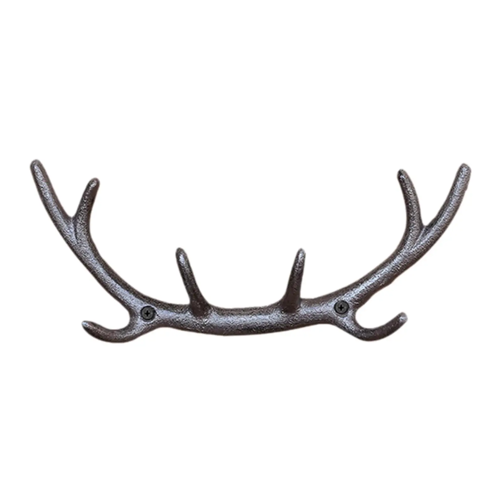 

Wall Coat Hooks Decor Rustic Heavy Duty Supplies Retro Design Hanger Rack Cast Iron Key Holder for Hanging Hats Bag Dog Leash