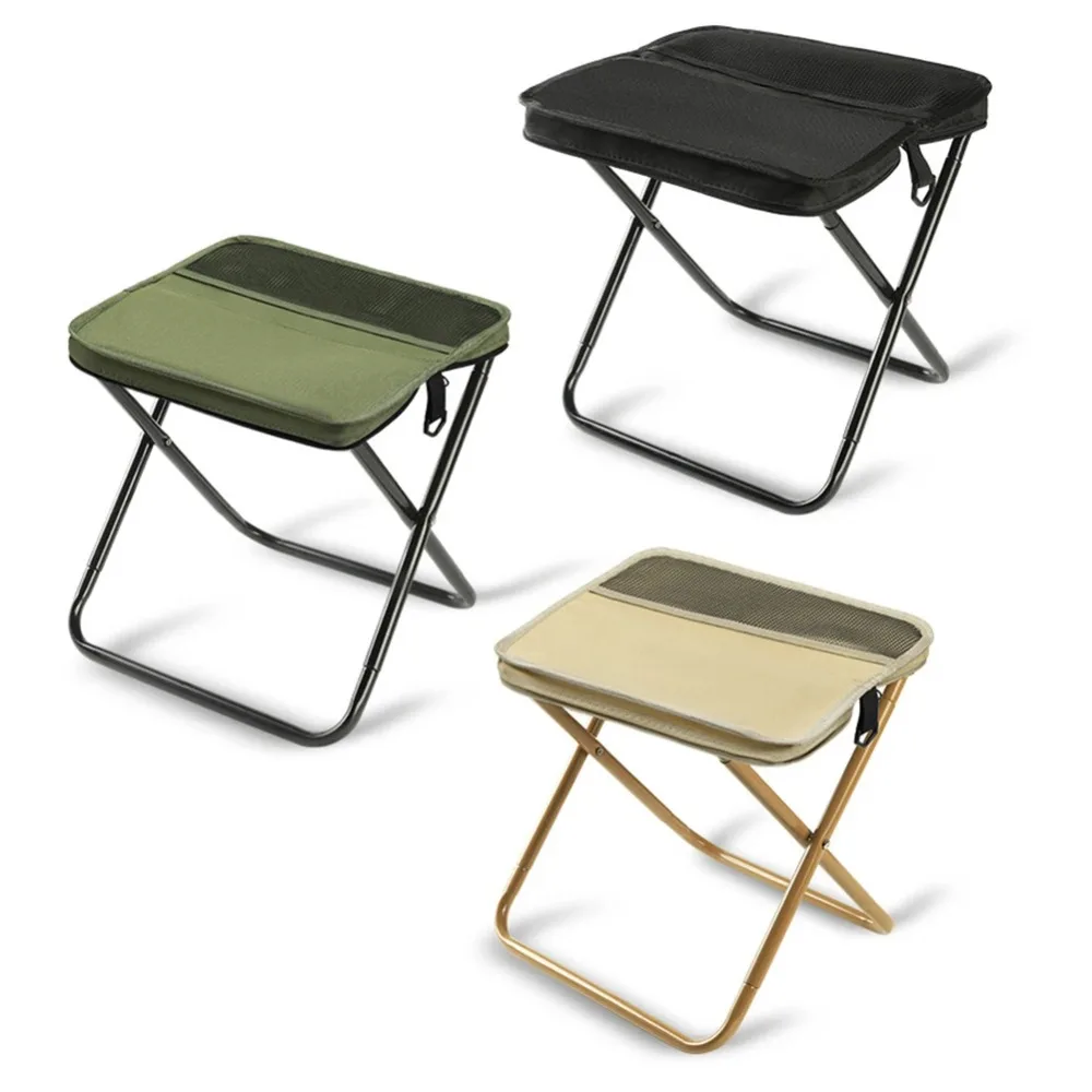 Convenient Shoulder Bag Style Portable Stool Folding Stool For Outdoor Leisure Camping And Hiking Fishing Trips Rest Tool