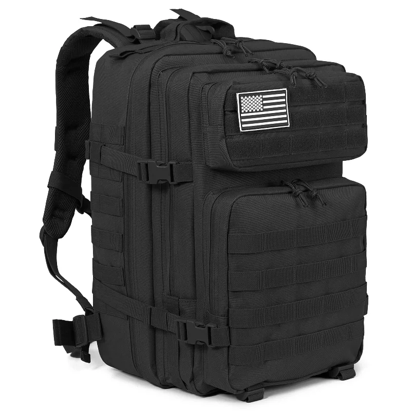 

45L Tactical Backpack Men Large Capacity Molle 3 Day Bag Outdoor Hiking Trekking Camping Military Rucksack