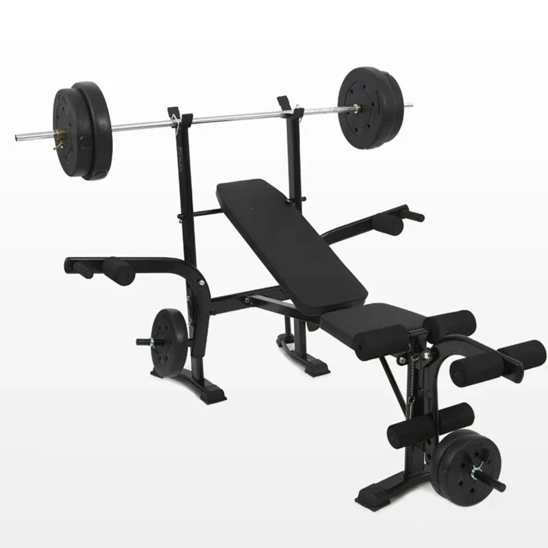 Folding Sit Up adjustable squat dumbbell Bench Bodybuilding Plate Exercise Bench Abdominal Exercise with bench press