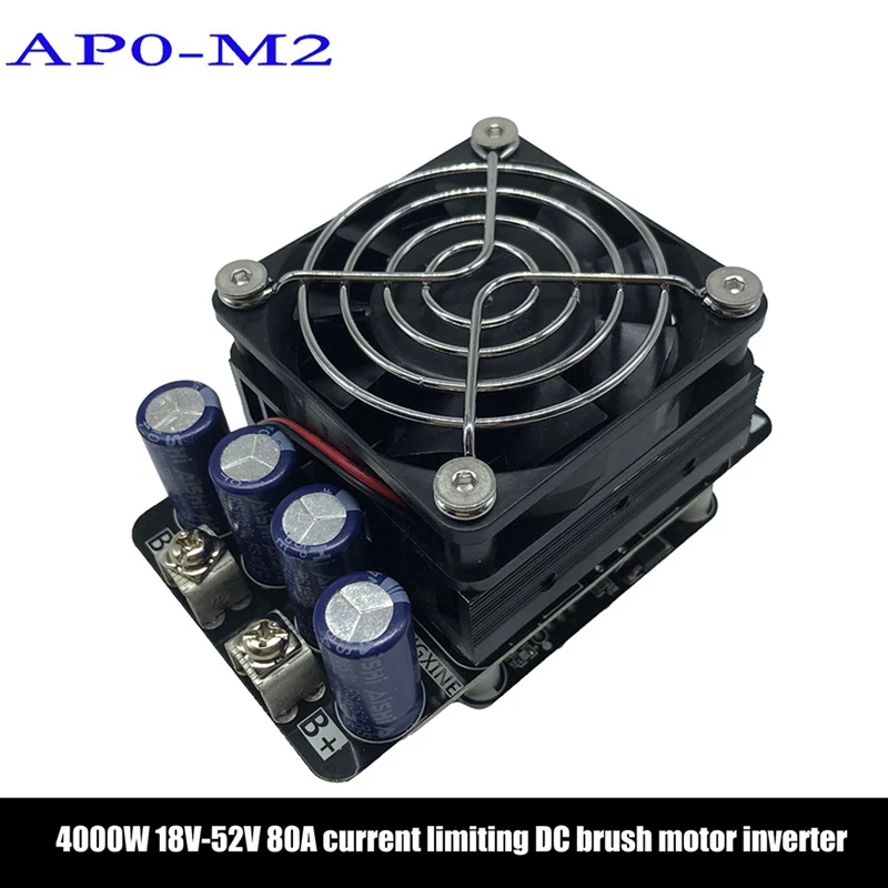 Motor Controller APO-M2 ESC ESC Motor Speed Controller High Power 18V-48V Current Limit 80A For Fighting Robot