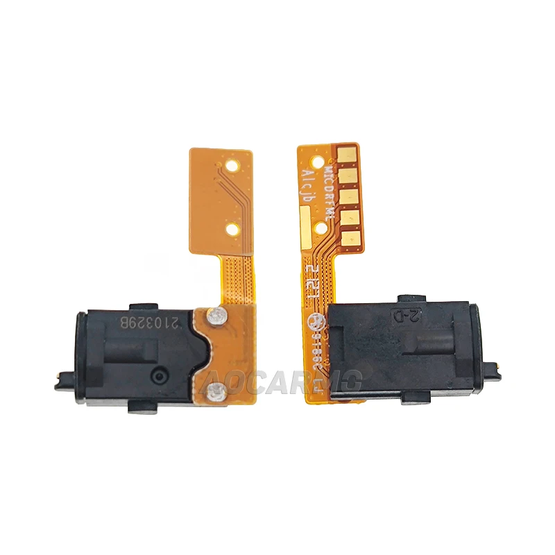 Aocarmo For Sony Xperia 10 III X10iii XQ-BT52 SO-52B SOG04 Earphone Jack Headphone Hole Connector Audio Flex Cable Replacement