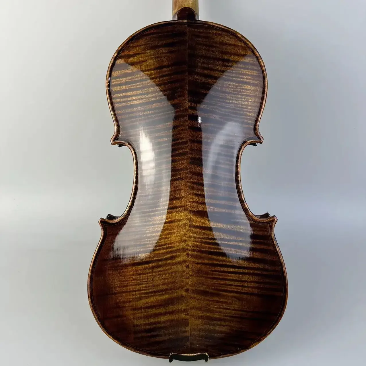 Violin Handmade Cashew Nut Lacquer Adult Children Playing Test Professional Pattern Solid Wood Violin