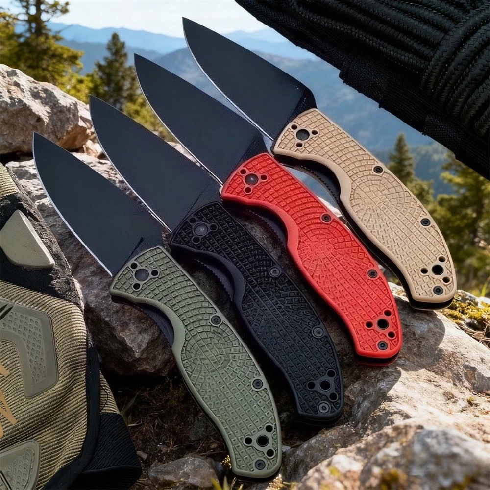 8 نماذج C122 فائدة EDC سكين للفرد 8Cr13Mov الصلب ألياف النايلون مقبض المدمجة في الهواء الطلق التخييم أدوات تكتيكية لحفظ الحياة الصيد #1
