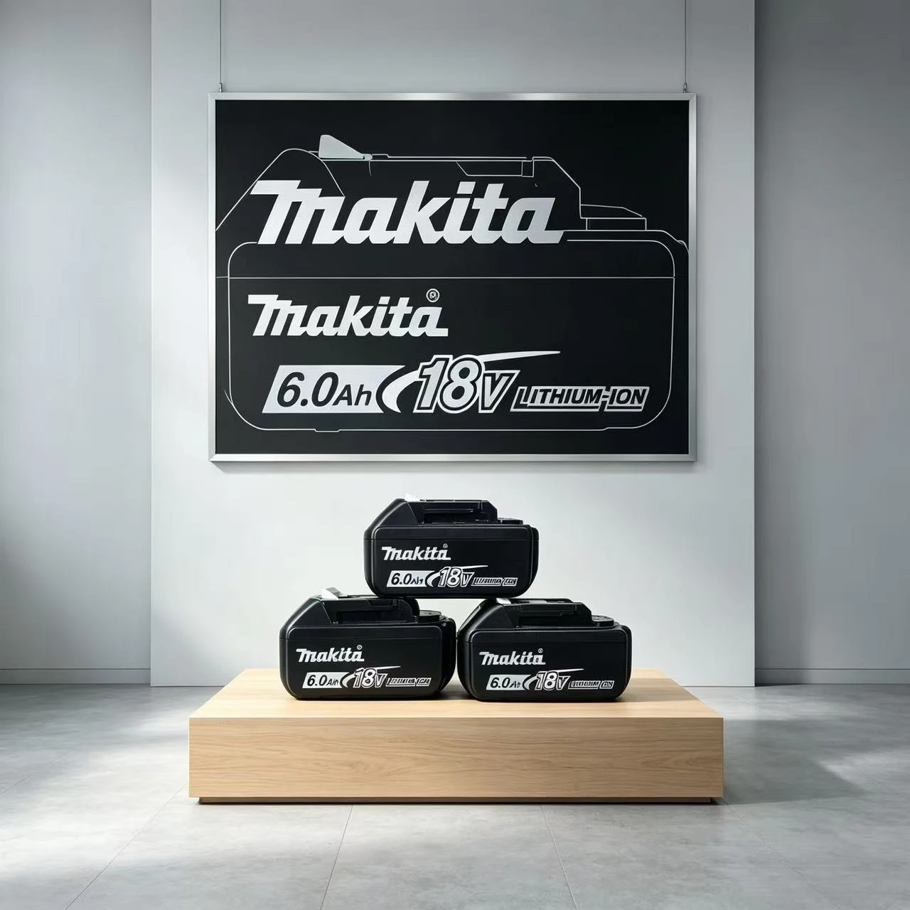 

100% Original Makita BL1860B 18V 6.0Ah Battery with LED Power Indicator Extended Runtime for LXT Cordless Tools