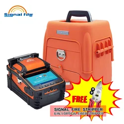 Signaalvuur AI-9 Fusion Lasmachine 6 Motor 5S Splicing Machine Met Vfl Optic Power Meter Tool Kits Ce Gratis Verzending