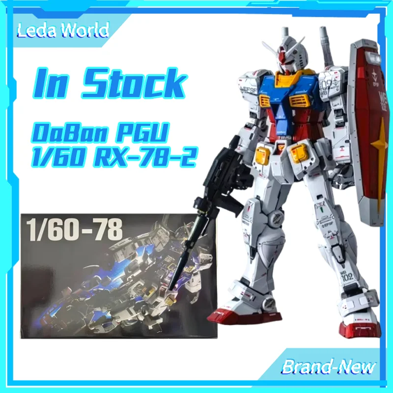 

Daban Pgu 1/60 Rx-78-2 2,0 Высокоточная рамочная сборка Фигурка Кукла Модель Комплект Фигурки Коллекция Игрушка Праздничный Подарок
