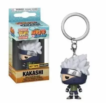 Funko POP NARUTOs Pain Kurama Sasuke Kakashi Minato Namikaze Itachi with Crows Sasuke Uchiha Pocket Keychain Model Toys Gifts