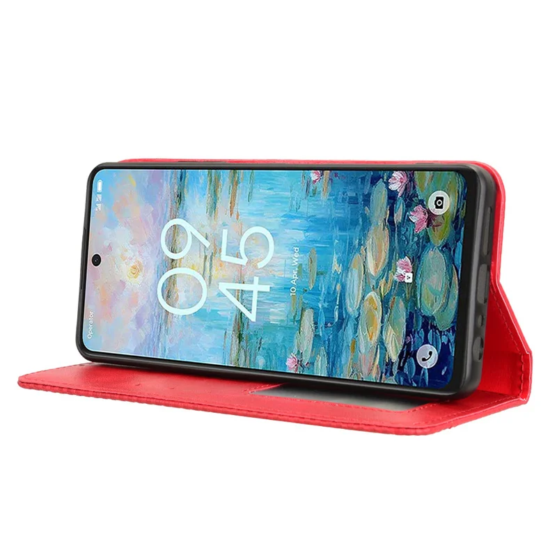 Coque de téléphone en cuir PU avec rabat magnétique, étui portefeuille pour TCL 50, Ncountpaper 5G Pro