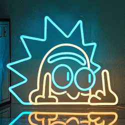 Anime Neon Signs For Man Cave Dimmable LED Neon Lights Sign For Wall Art Kids Bedroom Wall Decor Birthday Bar Party Gift