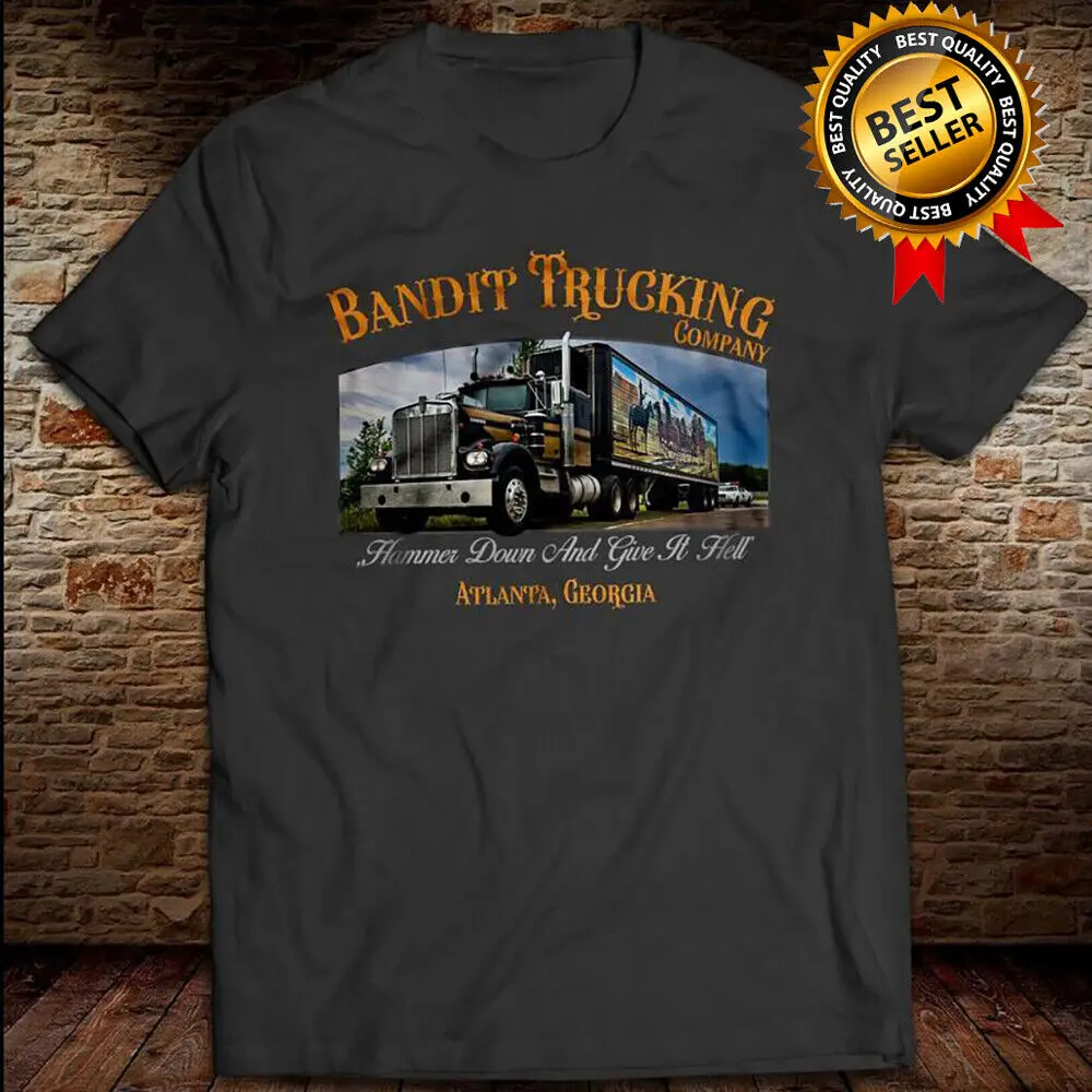 Smokey And The Bandit Trucking T-Shirt Burt Reynolds Jerry Reed Snowman