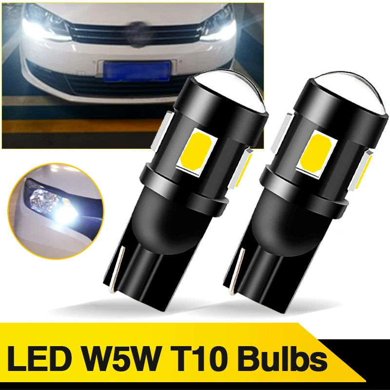 

2/10 шт. T10 W5W лампа номерного знака, светодиодная лампа положения мотоцикла, парковочные городские огни 194 для Suzuki GSXR 600 GSXR 750 GSXR 1000