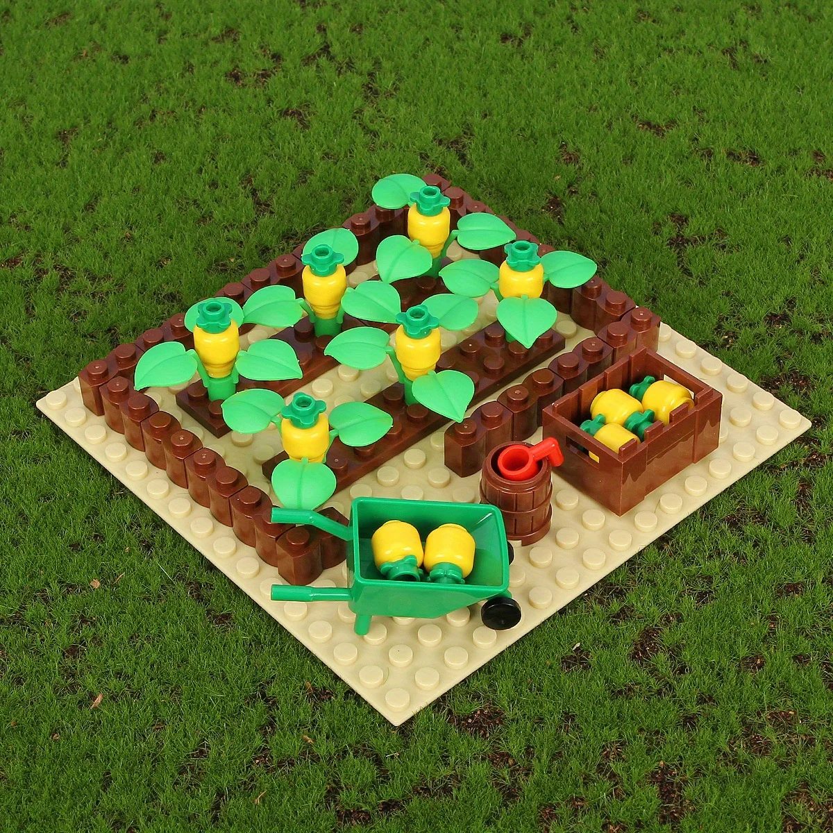 Grow Your Own Garden with 1pc Plant Ranch Building Blocks Toys!