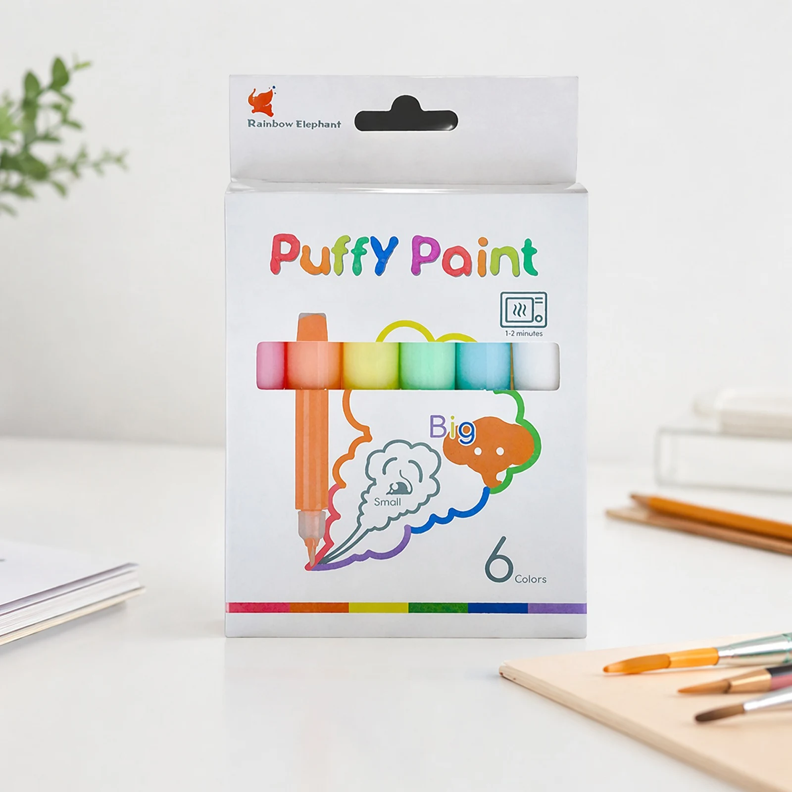 3D-Textur-Kunststifte 6 Farben – Art And Craft With Paint Bewertung und Preis