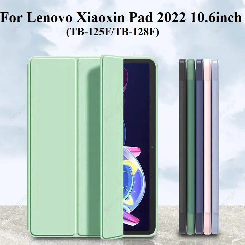 

Case for Lenovo Tab M10 Plus 10.6" (3rd Gen) (TB-125F/TB-128F) Folio Pencil Holder Folding Case for Lenovo Tab M10 Plus 10.6Inch