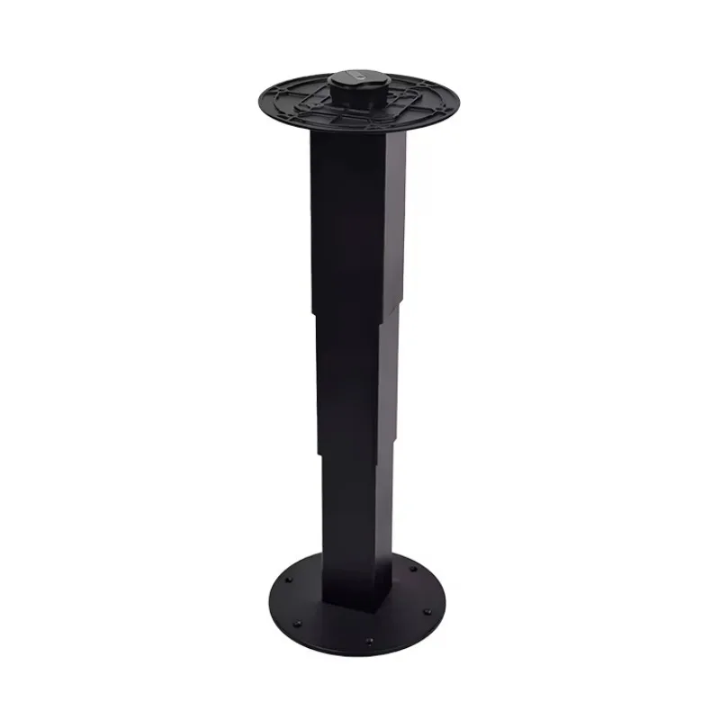 RV Table Pedestal Telescopic Height Adjustable Leg Manual No Wiring Aluminum Steel 705mm Caravan Motorhome Campervan Boat