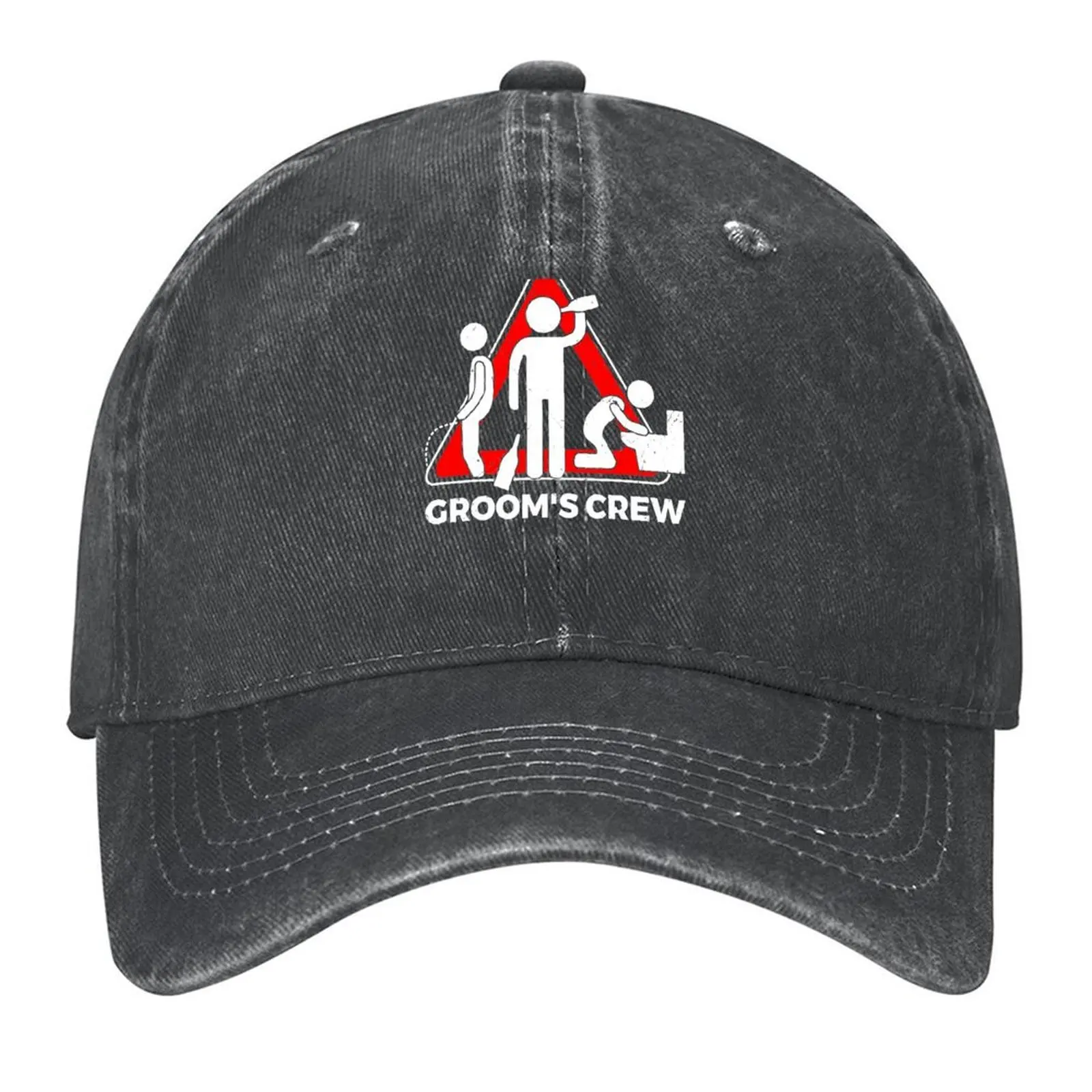 

Groom's Crew Groom Groomsmen Bachelor Party Baseball Cap Sports Cap Visor derby hat sun hat Women Hats Men's