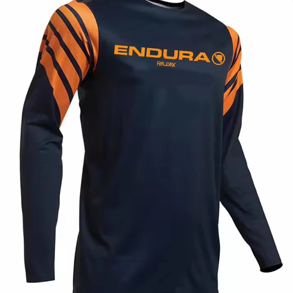 2027 MTB Long Sleeve Men Breathable Mountain Bike Cycling Shirt Quick Dry Off‑Road Bicycle Racing Sport Top Moto Outdoor Riding 3