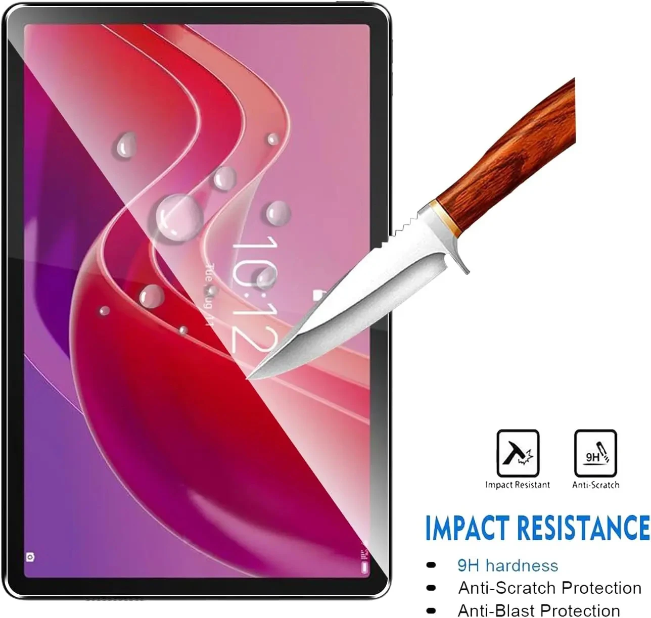 Protector de pantalla de vidrio templado para tableta Lenovo Tab M11, TB-330FU, antiarañazos, TB-331FC, Xiaoxin Pad 11, 2024, 3 paquetes