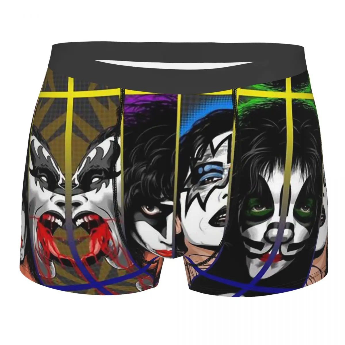 

The Demon Kiss Band Gene Simmons Accessories Crew Men Boxer Briefs Underpants Highly Breathable High Quality Gift Idea