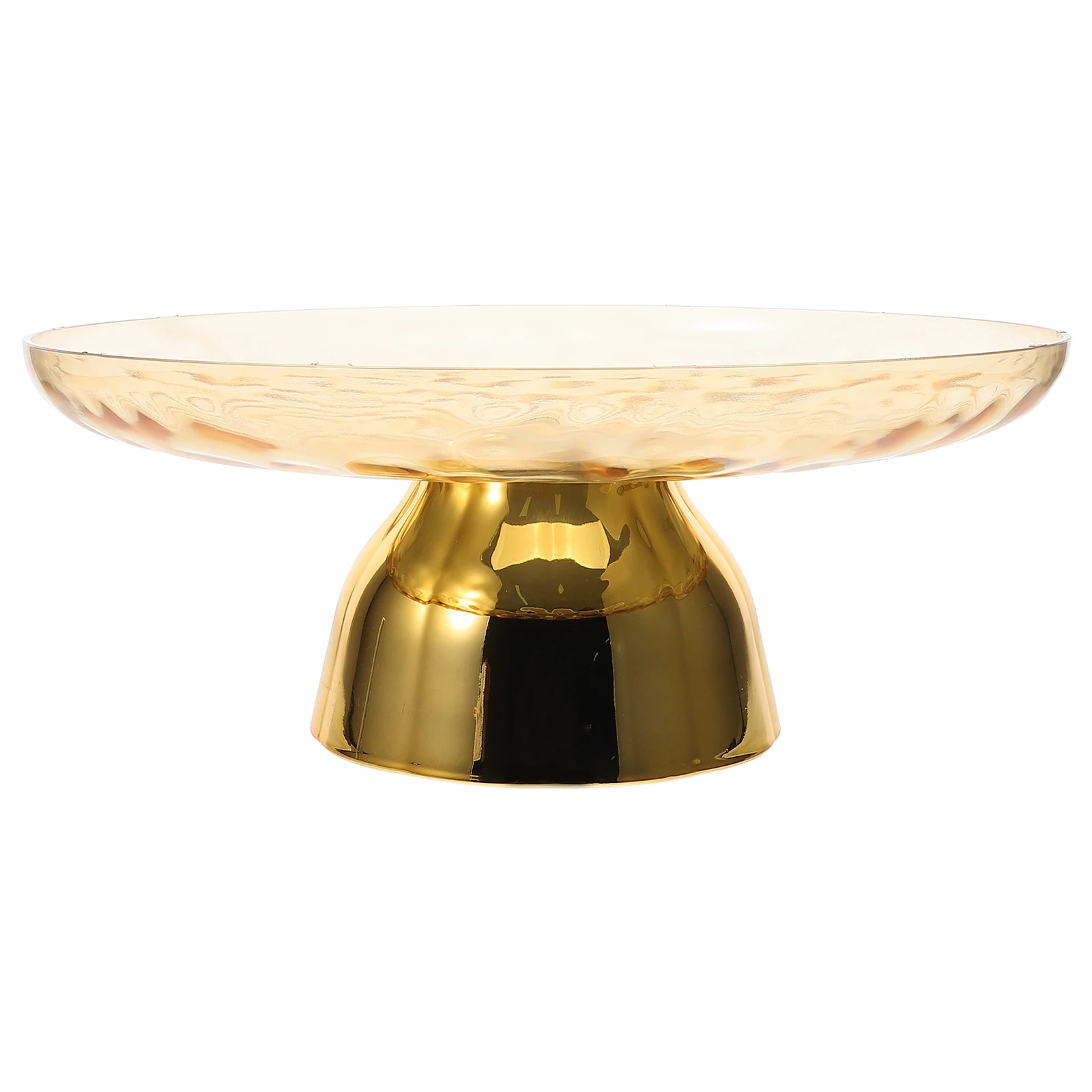

Fruit Tray Decorative Plates Golden The Pet Dessert Presentation Stand