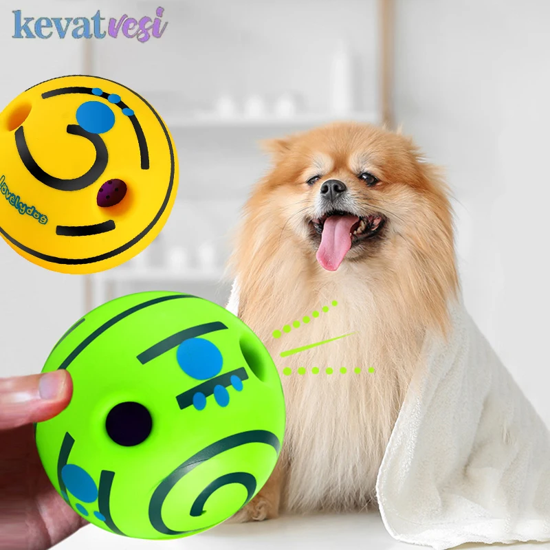 

Interactive Dog Sounding Toys Funny Dog Chew Toy Bite-resistant Pet Ball Toy for Small Medium Large Dogs Dog Accessories