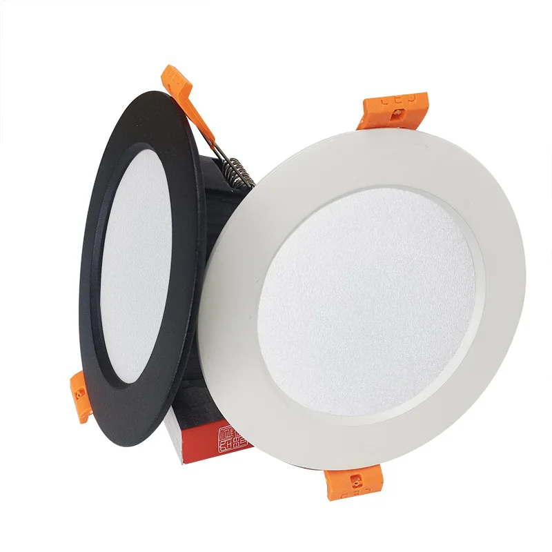 Destaque LED Downlight para Shopping Mall Vestuário e Hotel, Board Lamp, Casting4, 5, 6, 8 ", 12, 15, 18, 24W, 110V