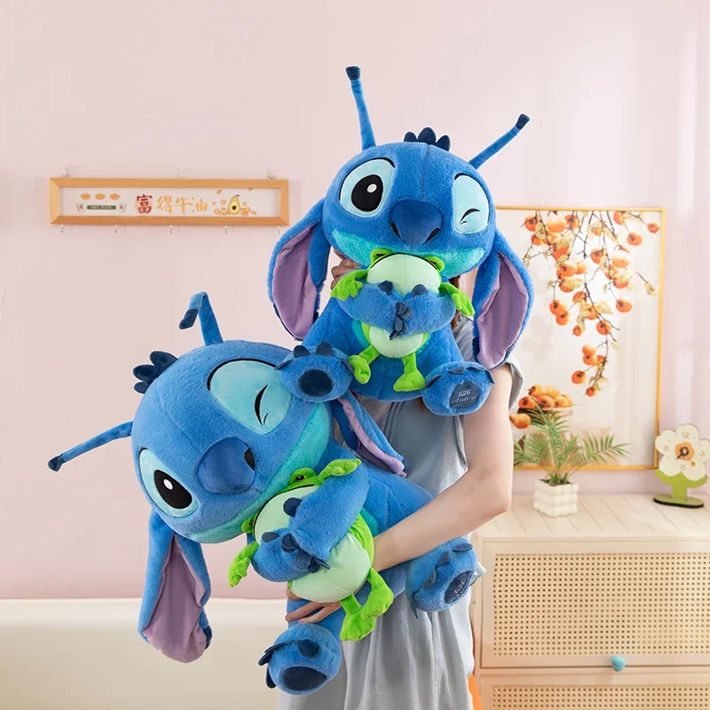 Disney De Kikkerprins Lilo & Stitch Cartoon Poppen Speelgoed Anime Soft Gevulde Poppen Kussen Sussen Speelgoed Verjaardagscadeau voor Jongens Meisjes