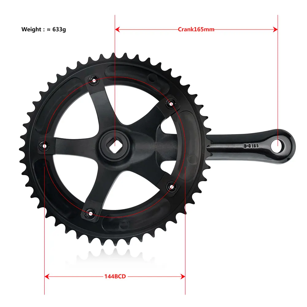 SKE Bikes Single-Speed Crankset Review: Why This 48T 144BCD Setup