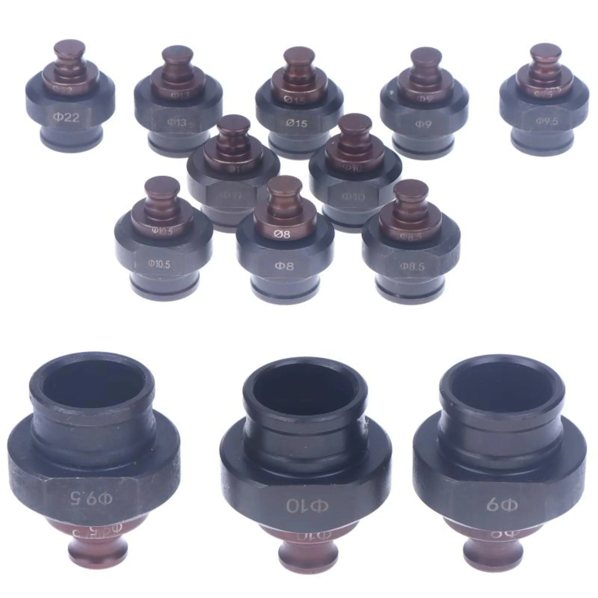 1 Set MHP-20 Hydraulic Punching Round Hole Die For Electric Hydarualic Punching Machine Punching Mould For MHP-20 Machine